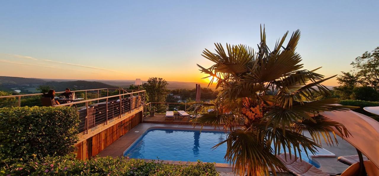 Chambres D'Hotes Le Repere Des Anges Et Spa Larnod Exterior foto