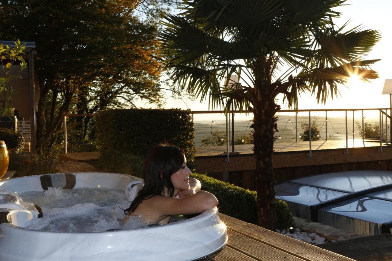 Chambres D'Hotes Le Repere Des Anges Et Spa Larnod Exterior foto